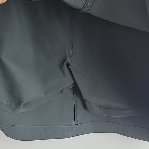 Eddie Bauer gray skort Sz 10 Lined Mini - Picture 4 of 6